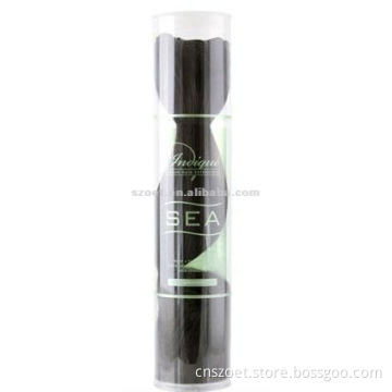 Plastic Clear Plastic Tube Packaging for Weave Hair Extension